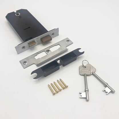 ZUKH Horzizontal 3L 6inch Mortice Sashlock