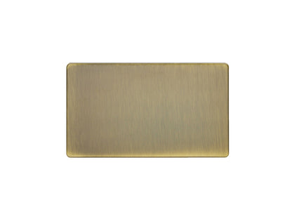 Concealed 3mm Double Blank Plate