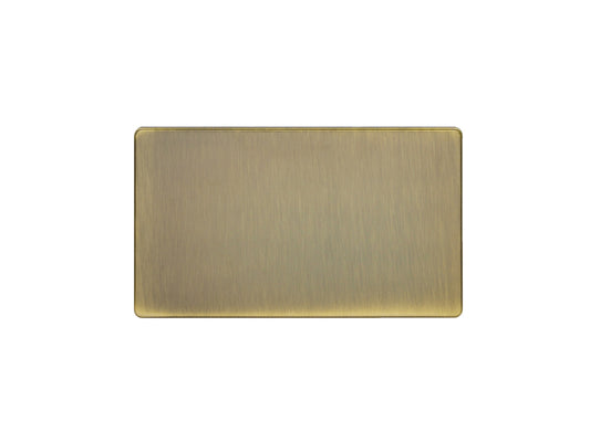 Concealed 3mm Double Blank Plate