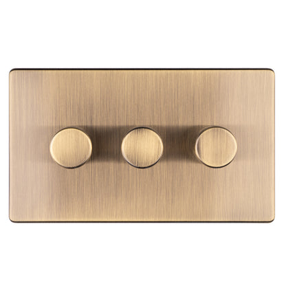 Concealed 3mm 1-4 Gang Dimmer - LED