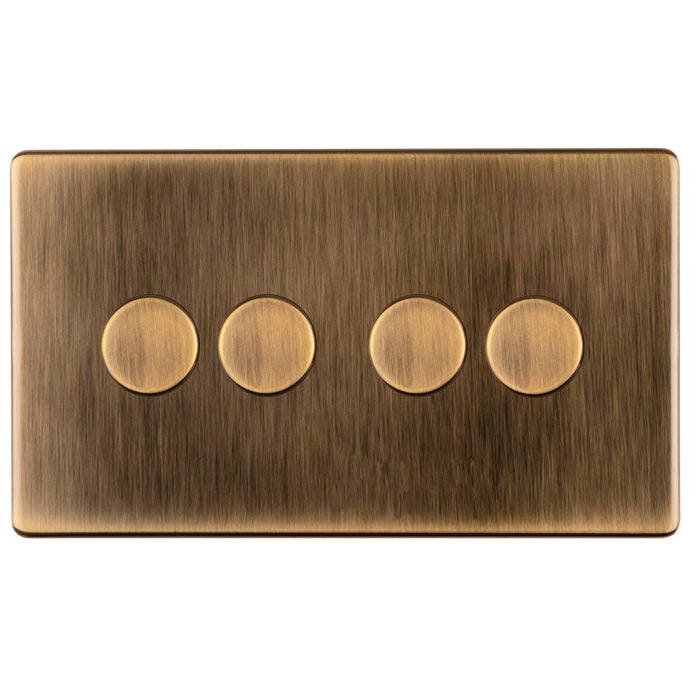 Concealed 3mm 1-4 Gang Dimmer - LED