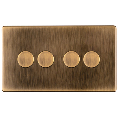 Concealed 3mm 1-4 Gang Dimmer - LED