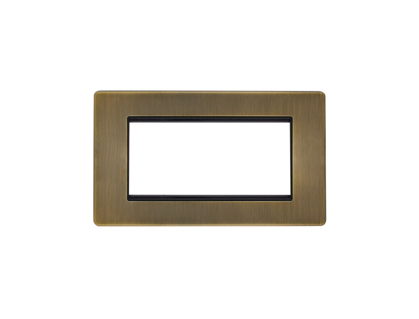 Concealed 3mm 4 Gang Module Frame