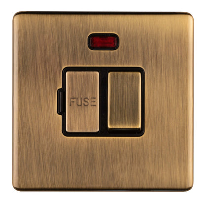 Concealed 3mm Switched Fuse Spur With Neon Indicator