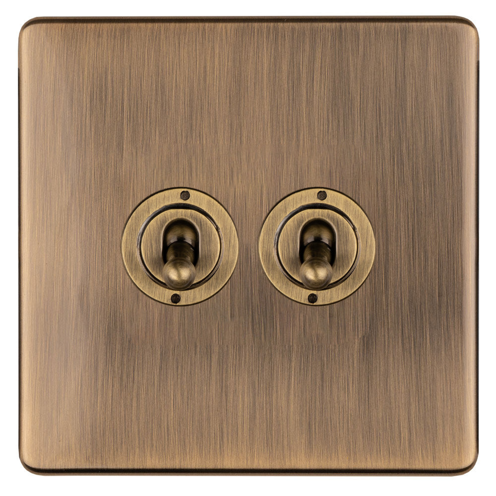Concealed 3mm 1-4 Gang Toggle Switch