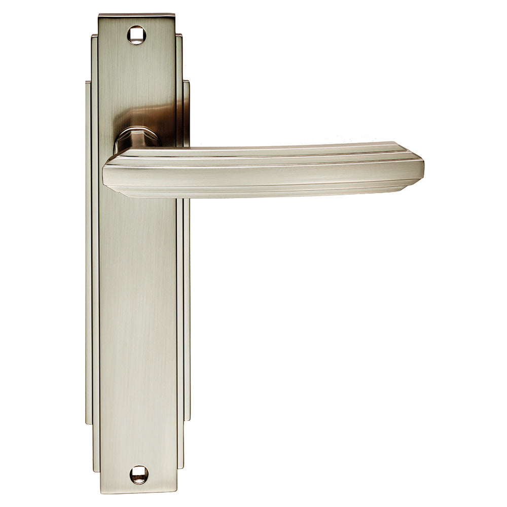 Art Deco Lever on Backplate Range