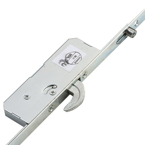 Latch Deadbolt 2 Hooks 2 Rollers Double Spindle Multipoint Door Lock (top hook to spindle = 640mm)