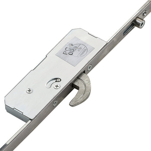 Latch Deadbolt 2 Hooks Double Spindle Multipoint Door Lock (top hook to spindle = 645mm) - Shootbolt Compatible