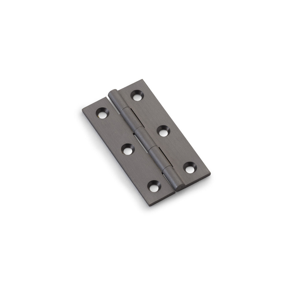 Heavy Pattern Solid Brass Cabinet Butt Hinge - Pair