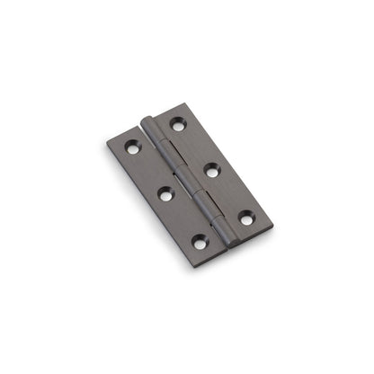 Heavy Pattern Solid Brass Cabinet Butt Hinge - Pair