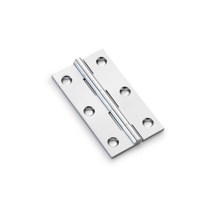 Heavy Pattern Solid Brass Cabinet Butt Hinge - Pair