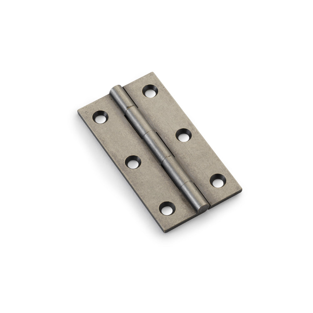 Heavy Pattern Solid Brass Cabinet Butt Hinge - Pair