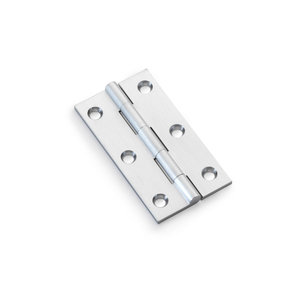 Heavy Pattern Solid Brass Cabinet Butt Hinge - Pair