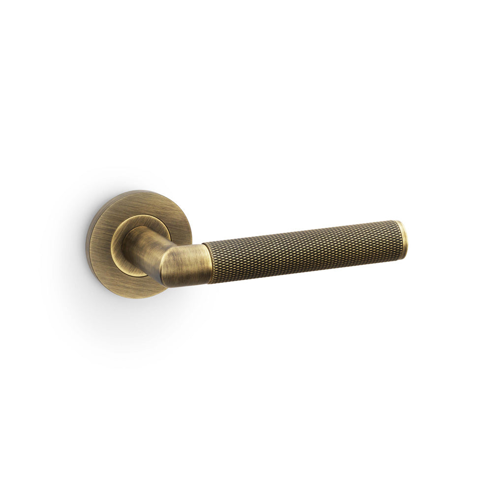 Knurled Harrier Lever on Round Rose