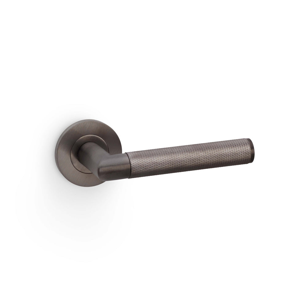 Knurled Harrier Lever on Round Rose
