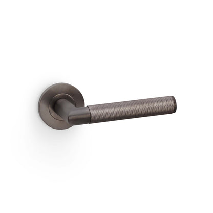 Knurled Harrier Lever on Round Rose