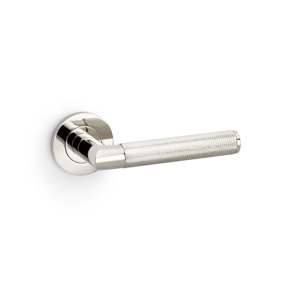Knurled Harrier Lever on Round Rose
