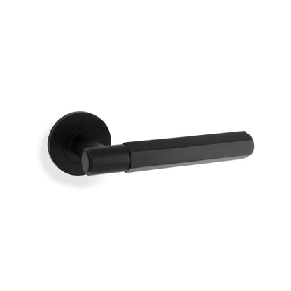 Hex Spitfire Lever on Round Rose