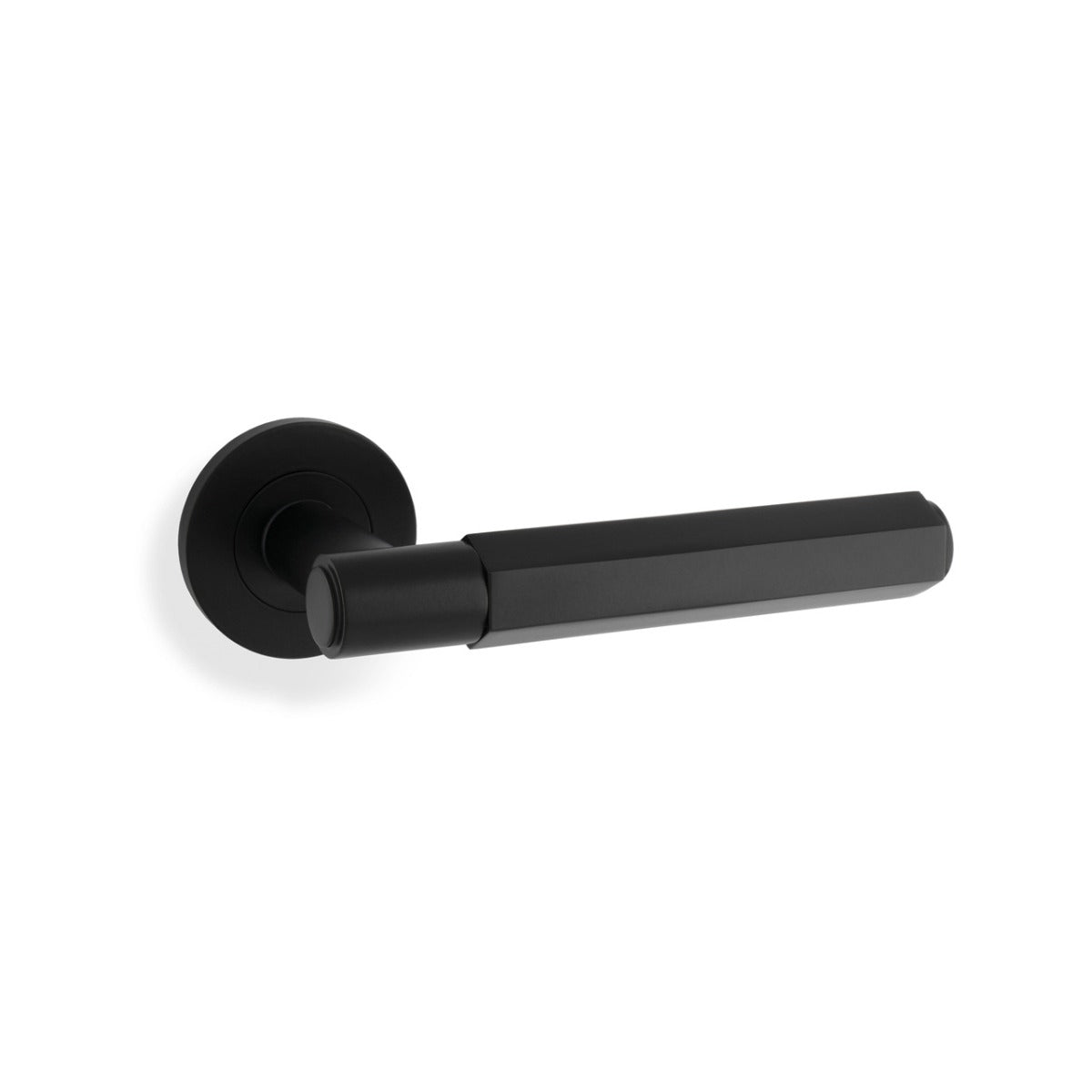 Hex Spitfire Lever on Round Rose