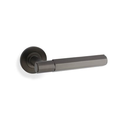 Hex Spitfire Lever on Round Rose
