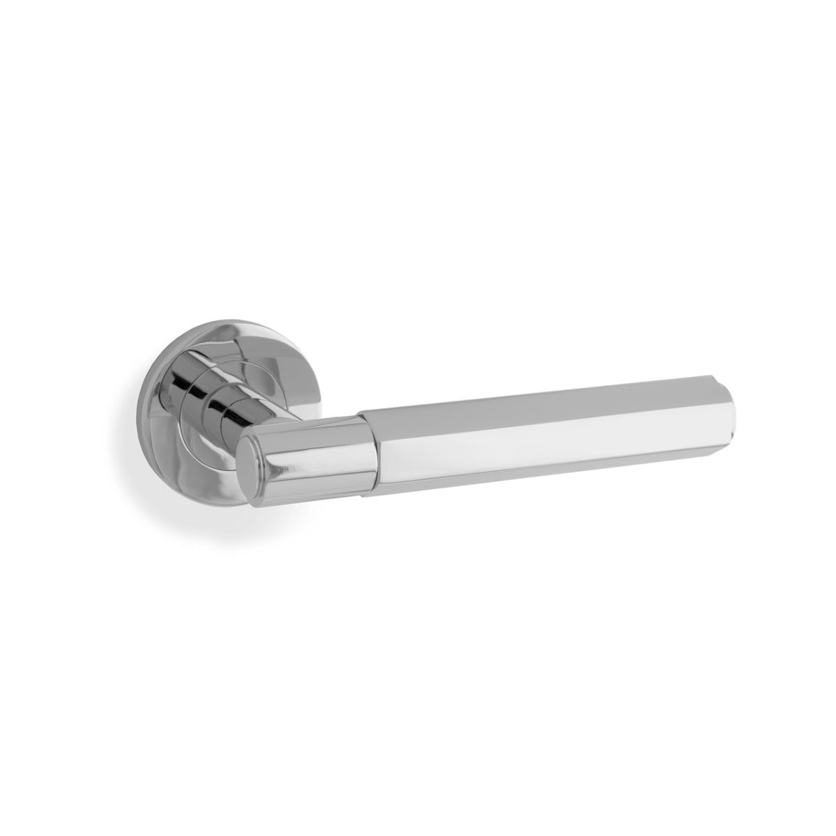 Hex Spitfire Lever on Round Rose