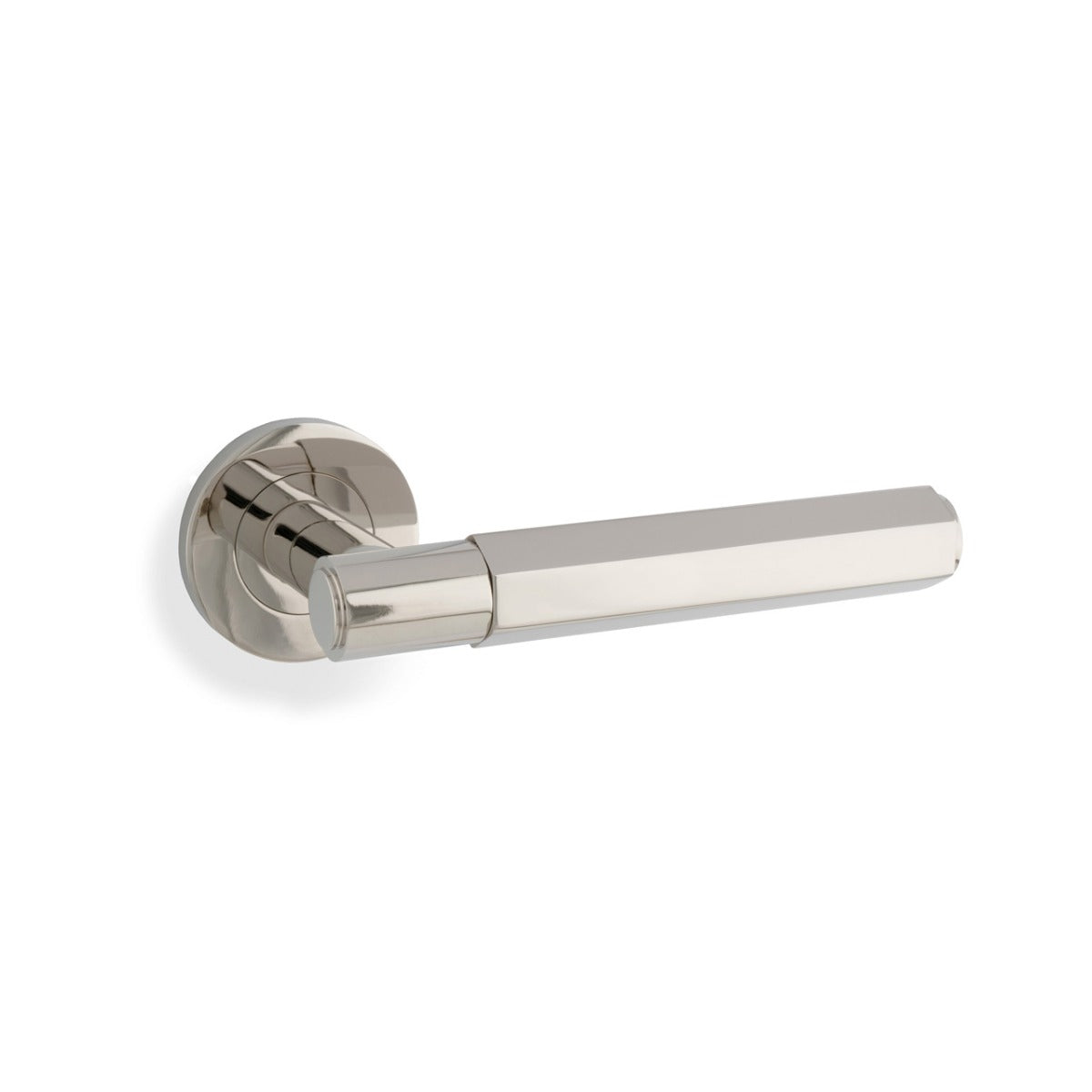 Hex Spitfire Lever on Round Rose