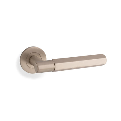 Hex Spitfire Lever on Round Rose