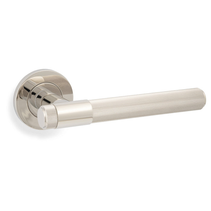 Kingston Reeded lever on Round Rose