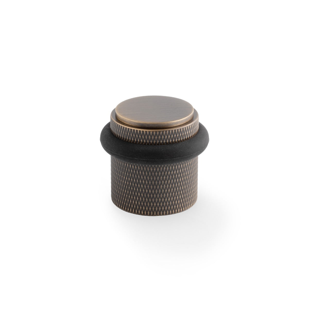 Brunel Knurled Floor Mounted Doorstop