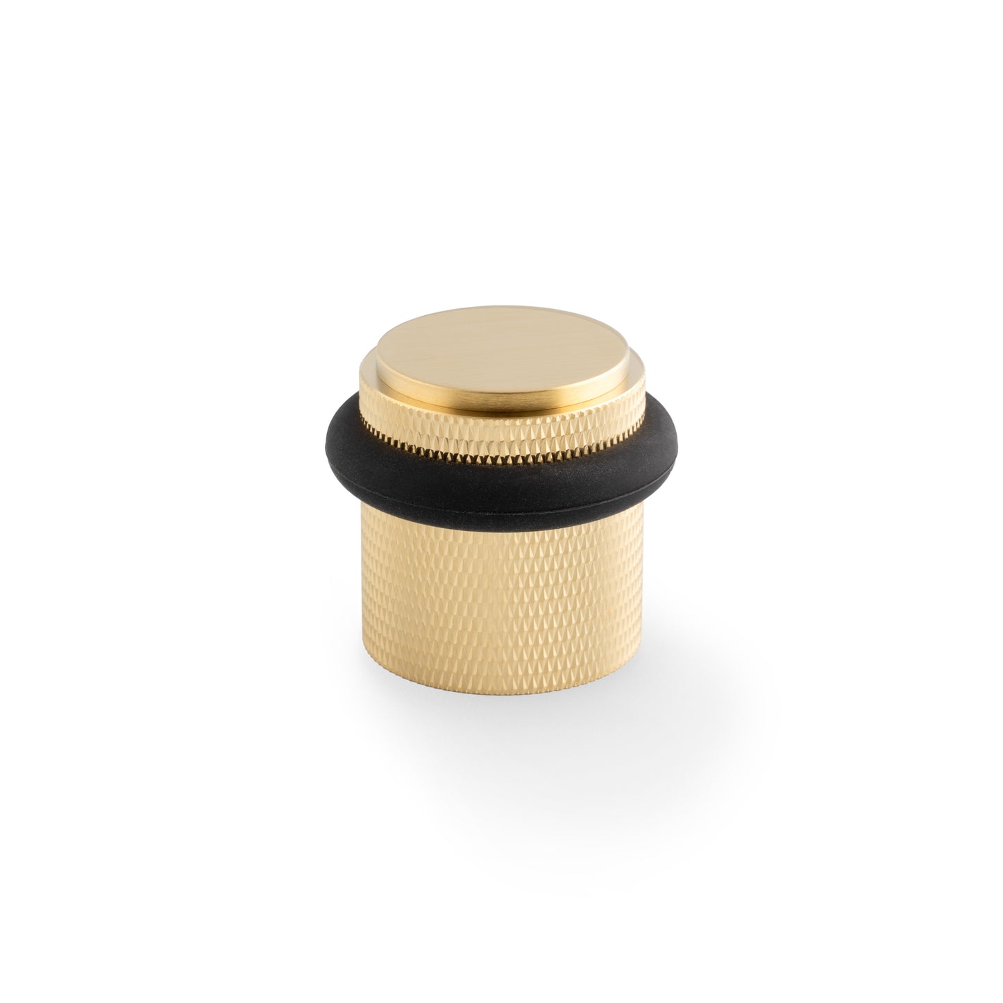Brunel Knurled Floor Mounted Doorstop