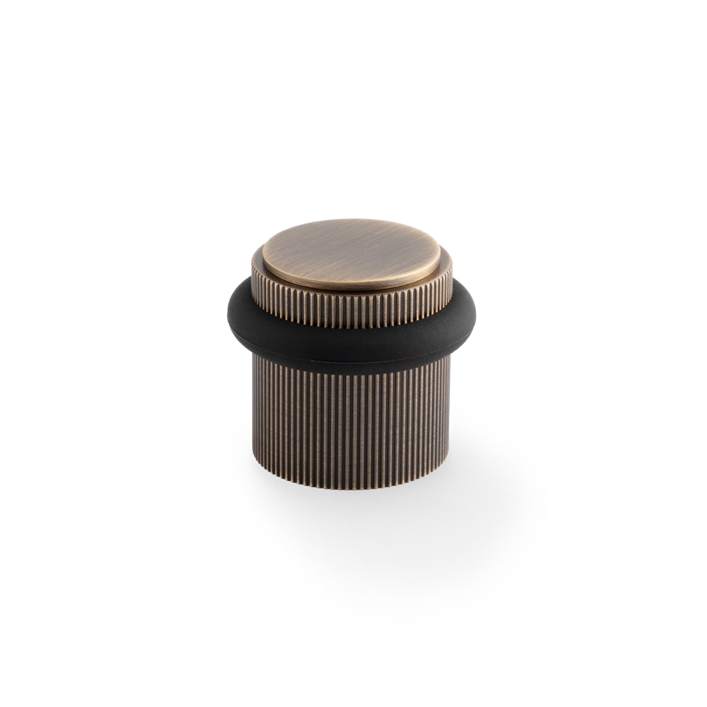 Brunel Reeded Floor Mounted Doorstop