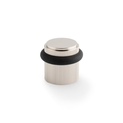 Brunel Reeded Floor Mounted Doorstop