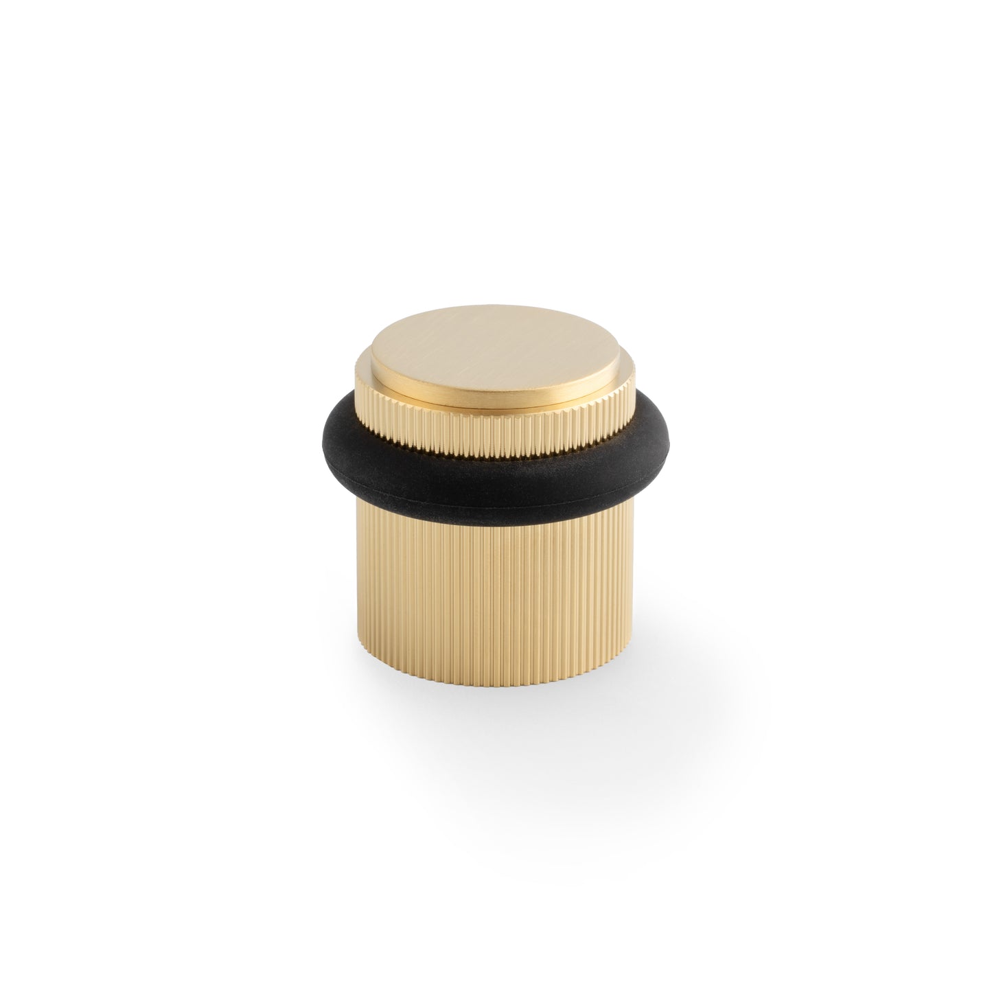Brunel Reeded Floor Mounted Doorstop