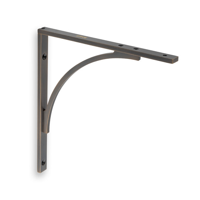 Eden Solid Brass Shelf Bracket