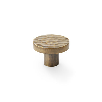 Hanover Hammered Cupboard Knob
