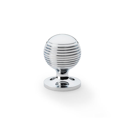Caesar Cupboard Knob on Round Rose