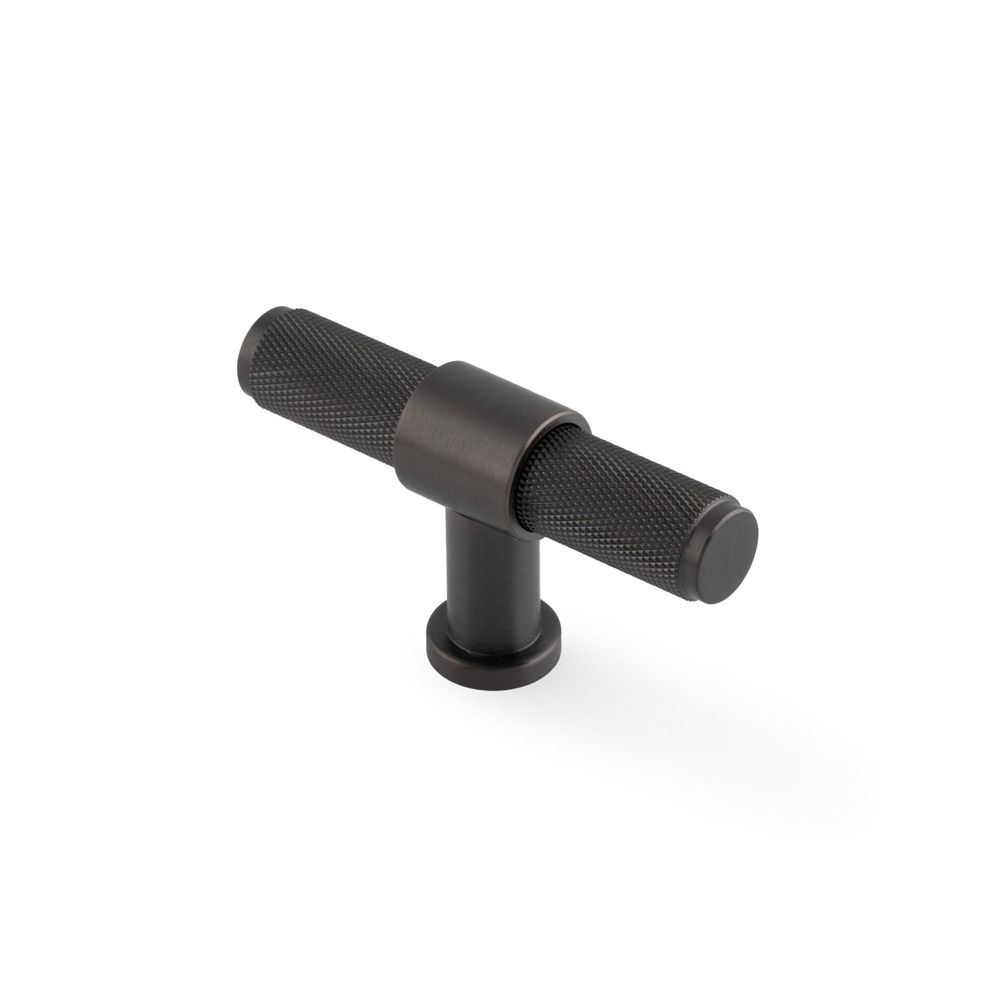 Kingston Knurled T-Bar Cupboard Knob 80mm Length