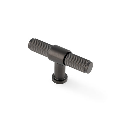 Kingston Reeded T-Bar Cupboard Knob