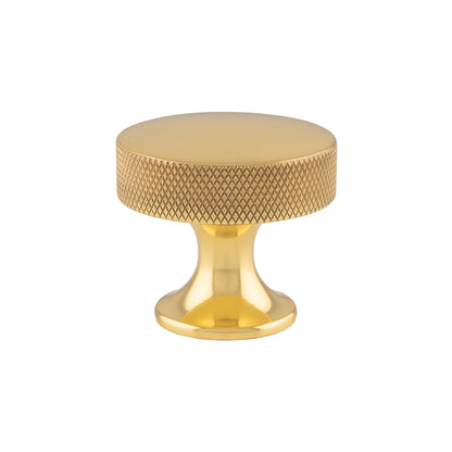 Berlin Knurled Cupboard Knob 38mm Dia.