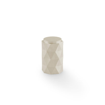 Diamond Cut Cylinder Cabinet Knob 30mm Dia.