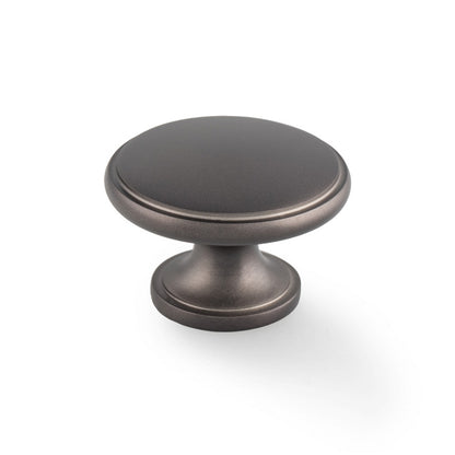 Cambridge Round Cupboard Knob 38mm Dia.