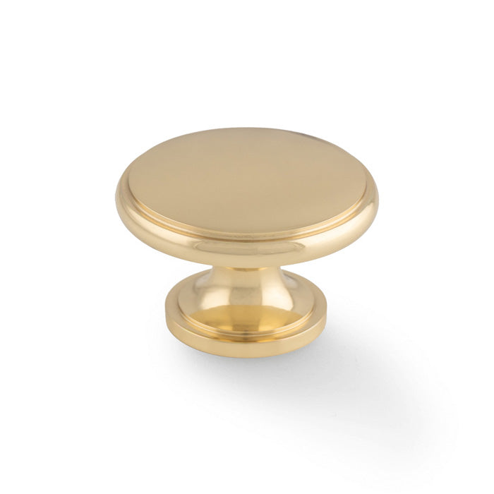 Cambridge Round Cupboard Knob 38mm Dia.