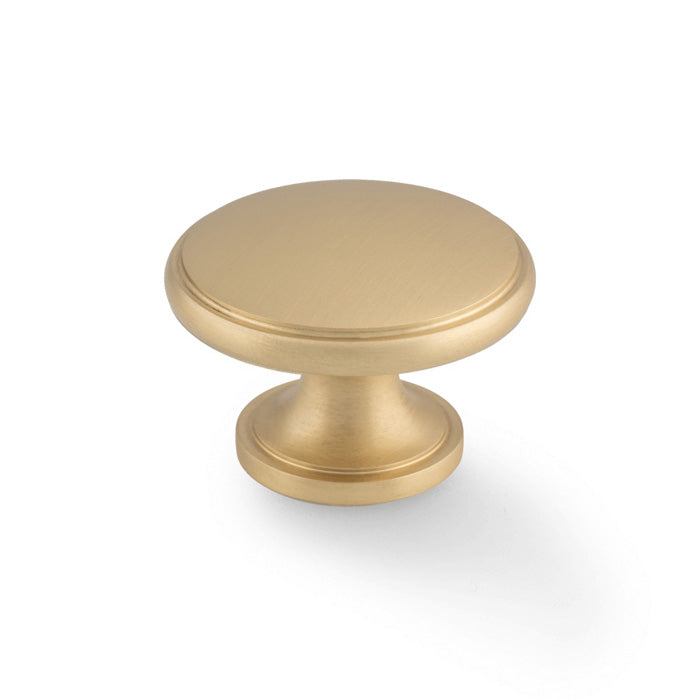 Cambridge Round Cupboard Knob 38mm Dia.