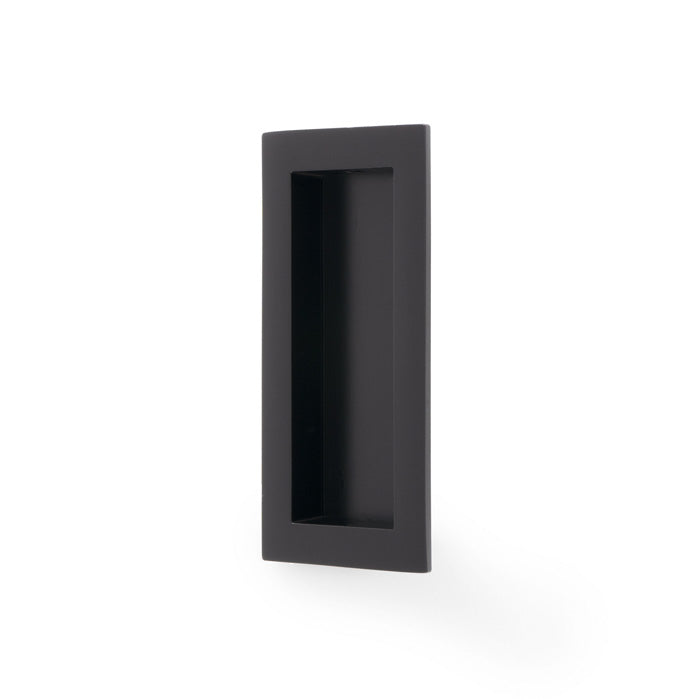 Rectangular flush pull