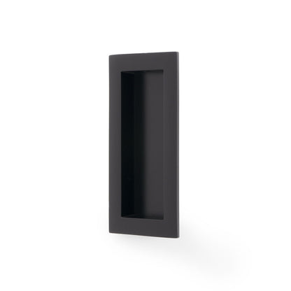Rectangular flush pull