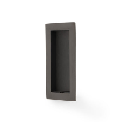 Rectangular flush pull