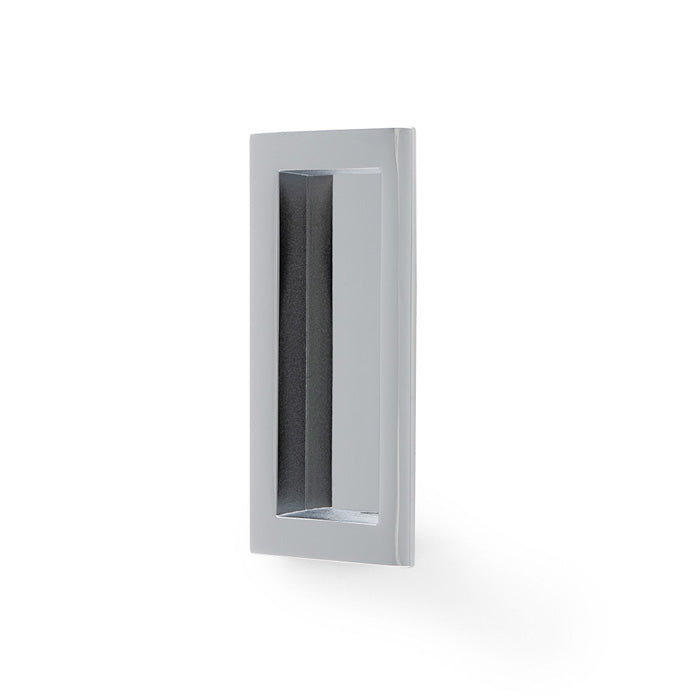 Rectangular flush pull