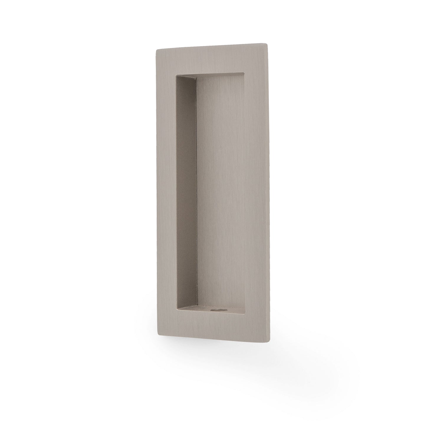 Rectangular flush pull