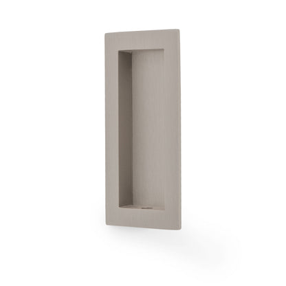 Rectangular flush pull