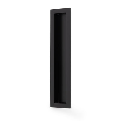 Rectangular flush pull